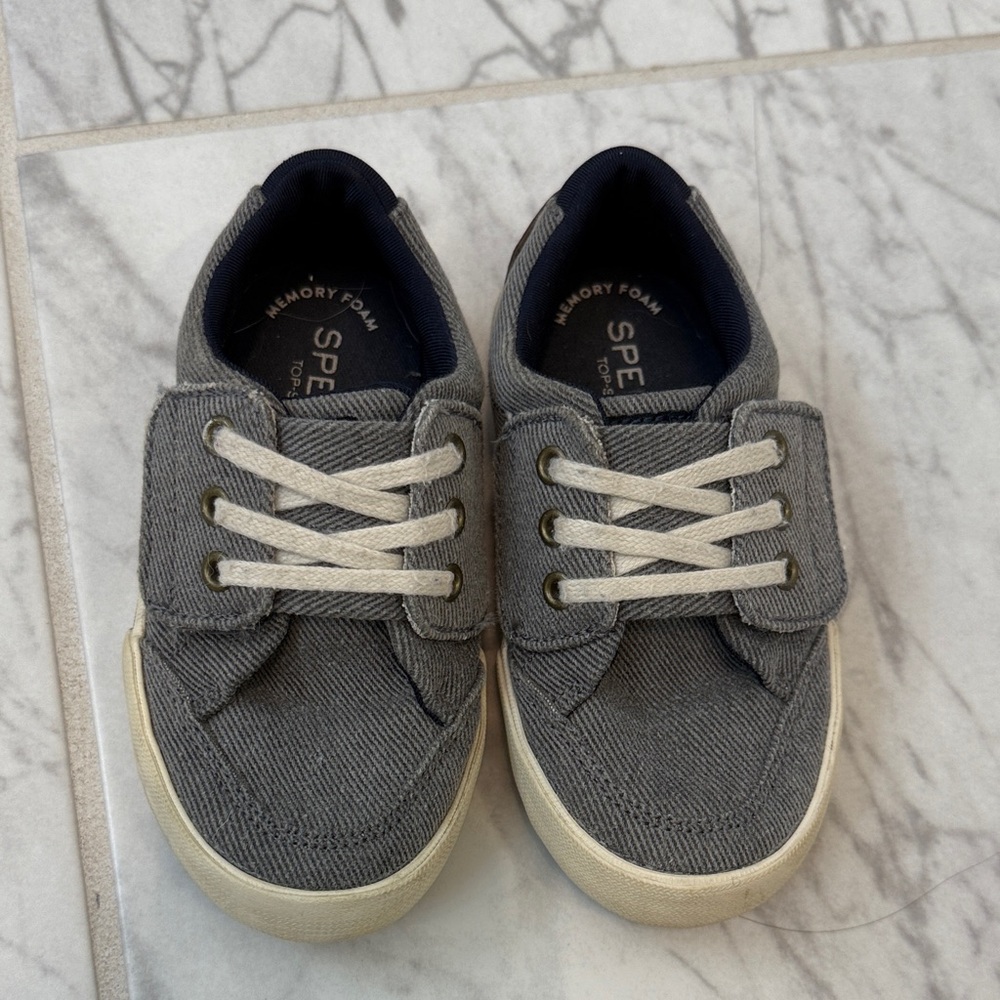 Sperry Kids blue Canvas Sneakers